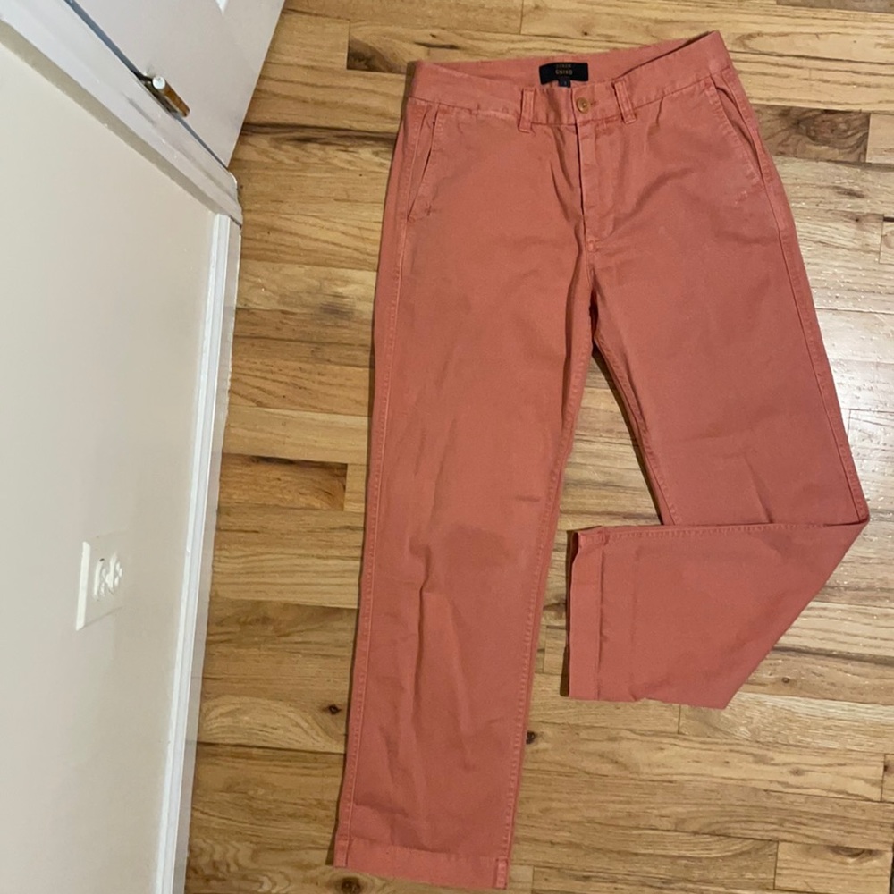 Jcrew garment dyed chino pant